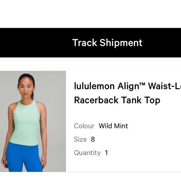 Lululemon Align Waist-Length Racerback Tank Top - Picture 6 of 6